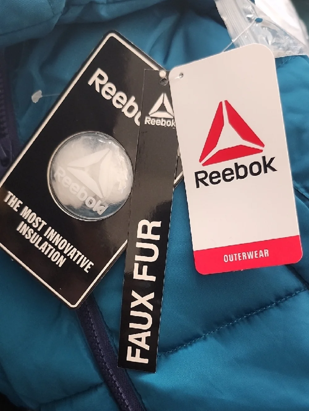 Reebok Toddler Heavyweight Puffer Jacket with Hood